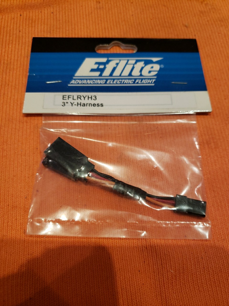 E-flite EFLRYH3 3″ Y-HARNESS Extension – New – JT25