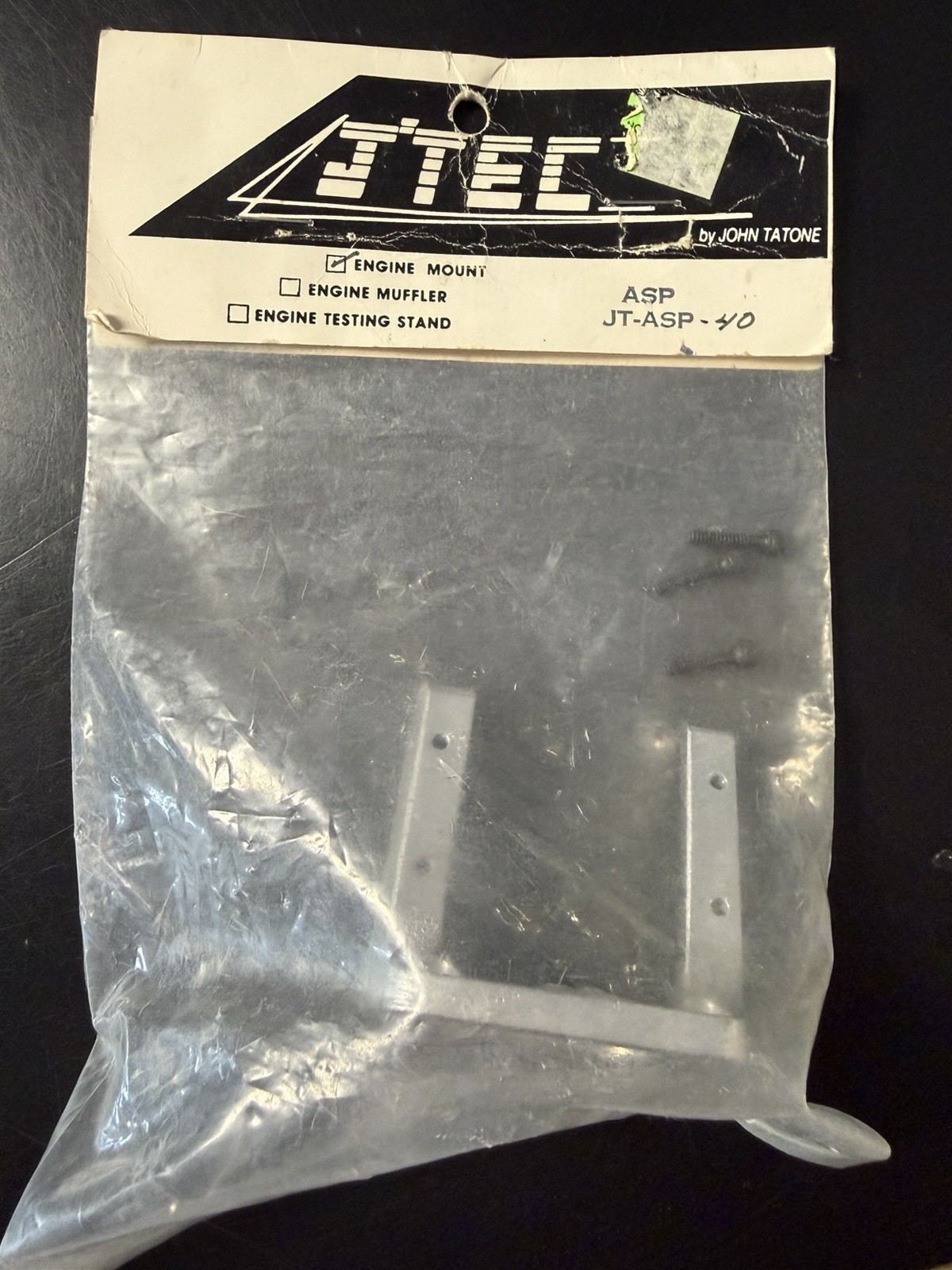 J’tec by John Tatone – Engine Mount For 40 Motor – New JT-ASP-40