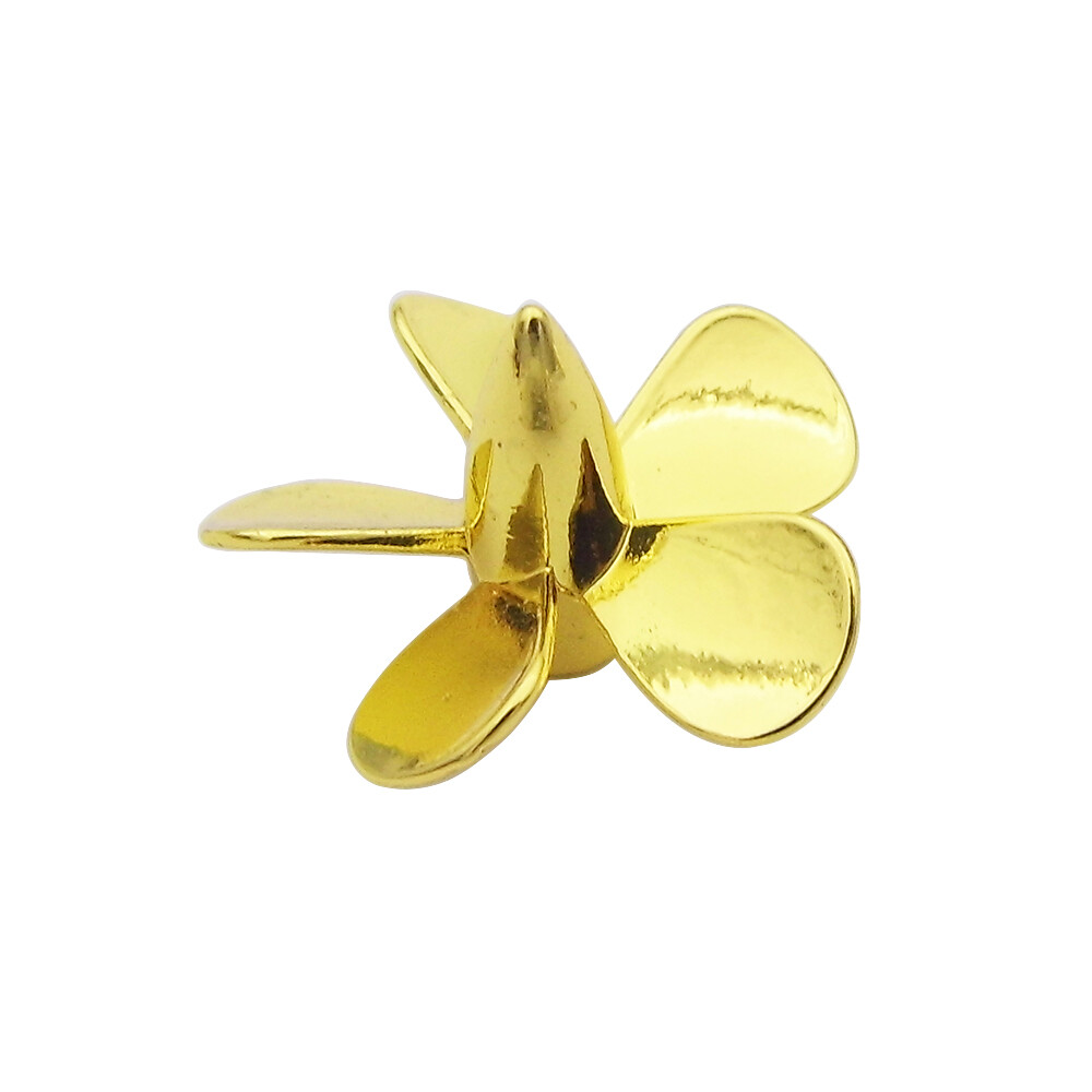 2x 5-Blades Metal Propeller 3mm M3 25mm Submerged Prop for RC Boat Scale Marine
