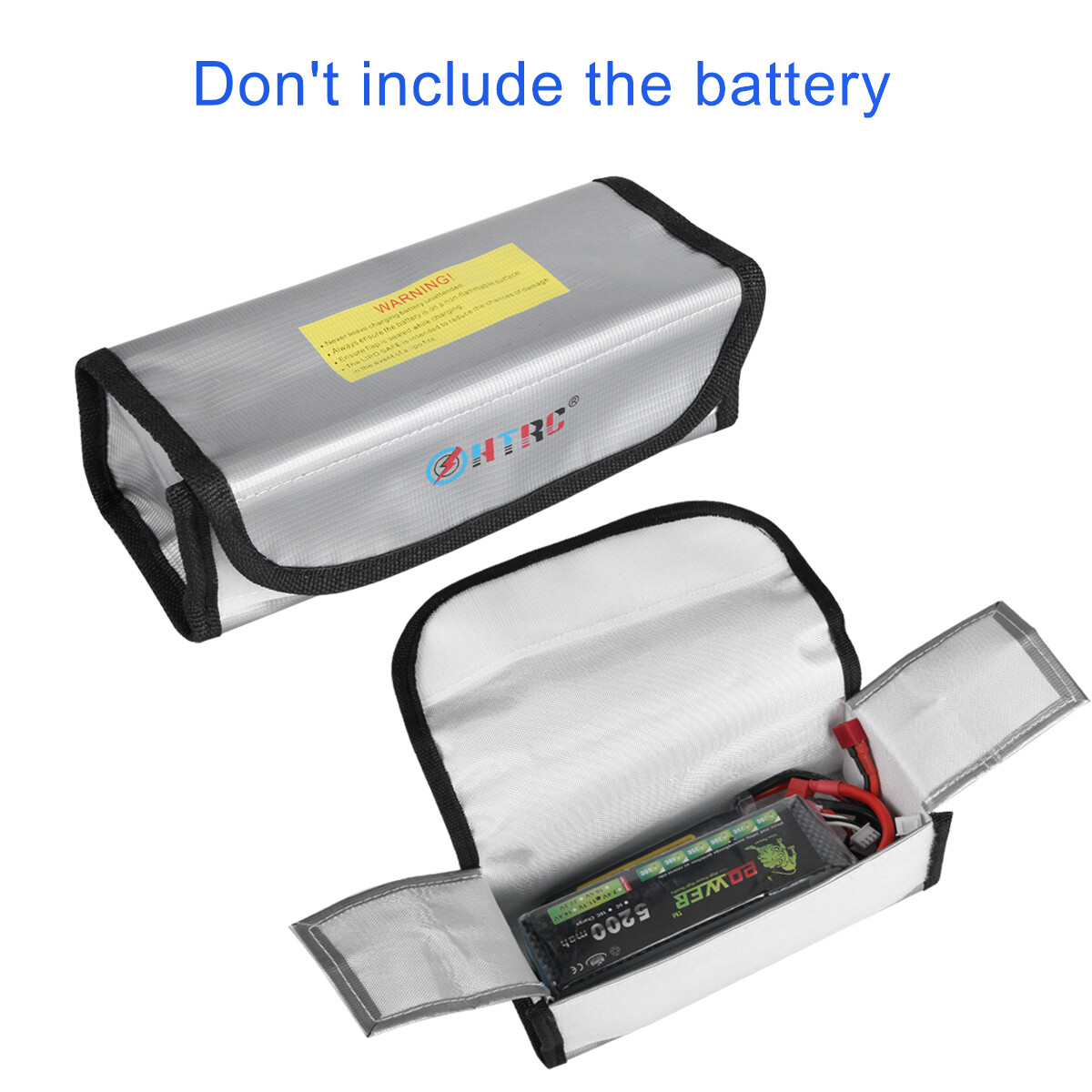 1PC Lipo Battery Guard Safe Bag Fireproof Explosionproof Lipo Battery Safe Bag