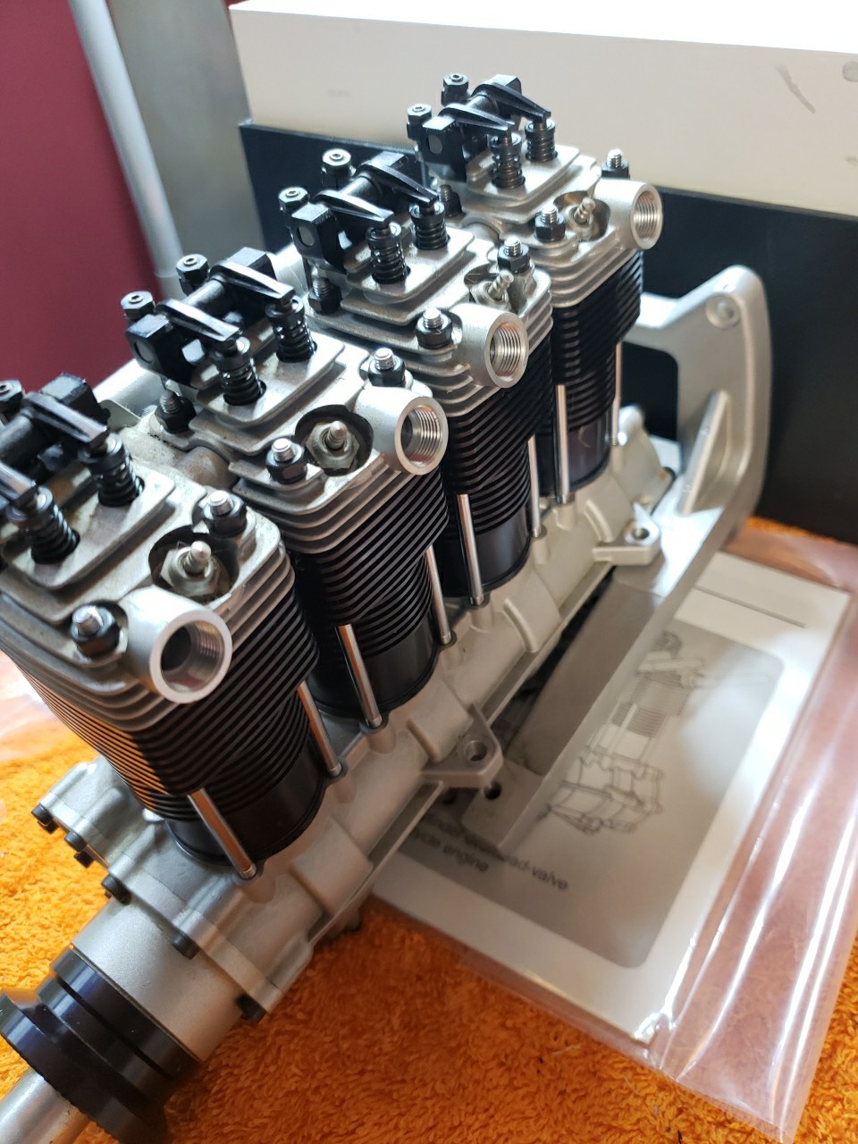 OS Engine – OS IL-300 Four Cylinder Inline Four Stroke RC Motor – New