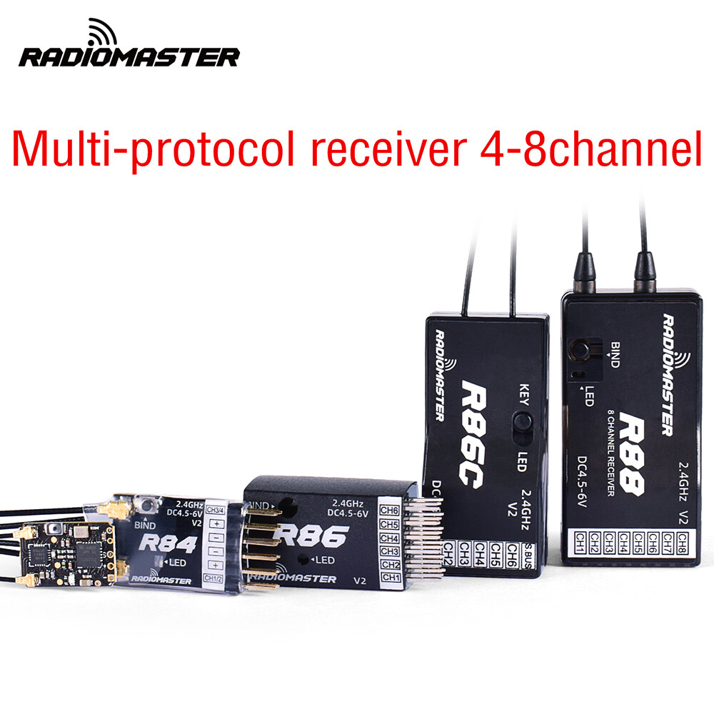 RadioMaster R81 R84 R86 R86C R88 R161 R168 2.4G Nano-Empfänger-kompatibel FrSky