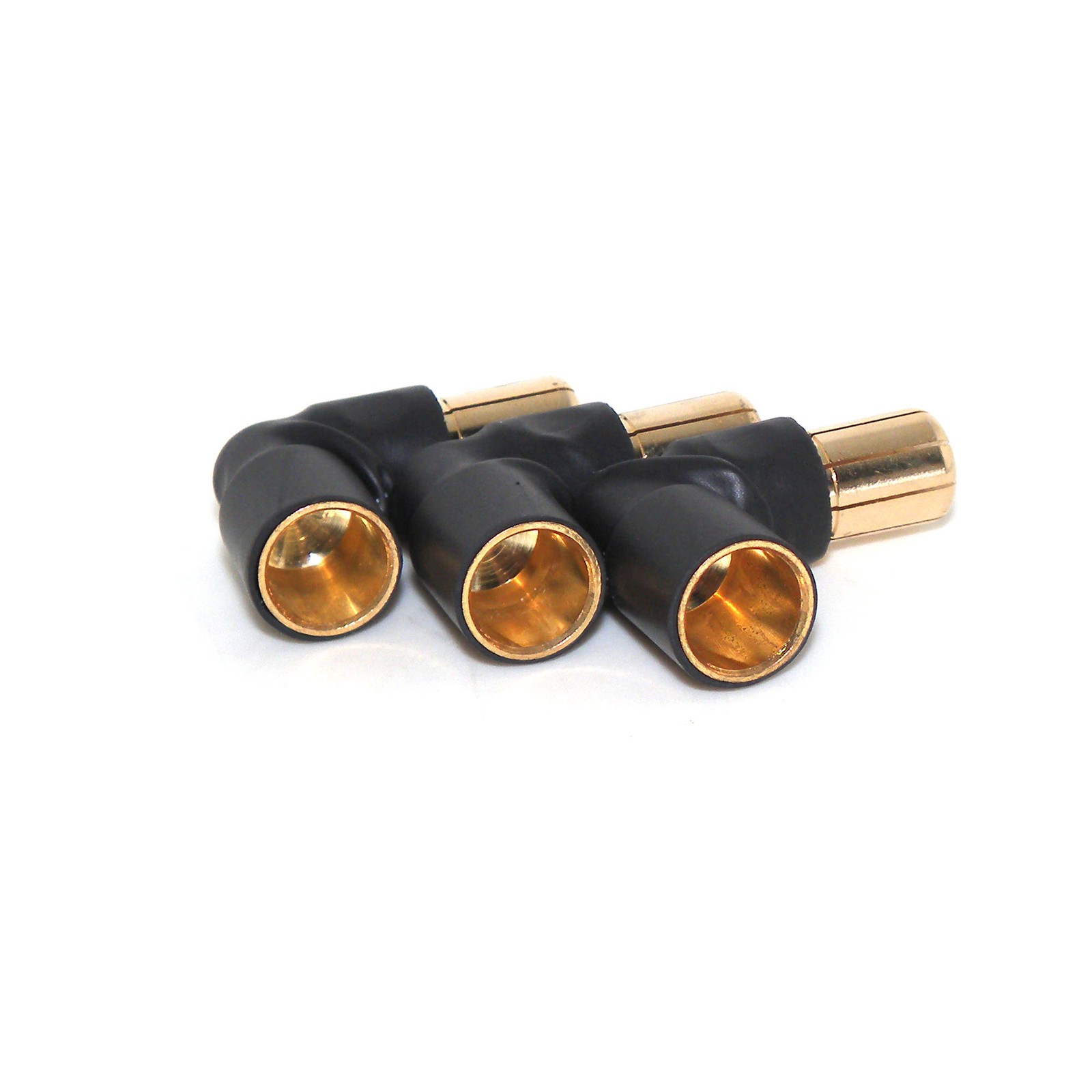 8mm Male to Female 90 Degree RC Bullet Adapter Connector ESC Extension
