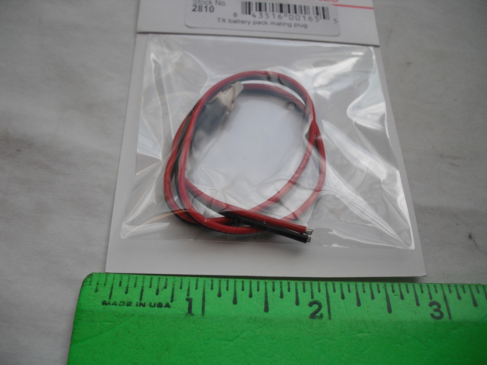 Lot of 3 Maxx Products Mpi 2810, TX Battery Pack Mating Plug, R/C Plane Airplane