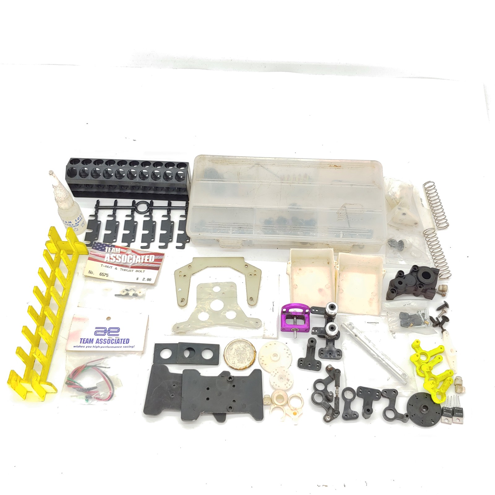 Authentic Vintage (No Re-Re) Team Associated RC10 Parts Lot 6378 Battery Holder