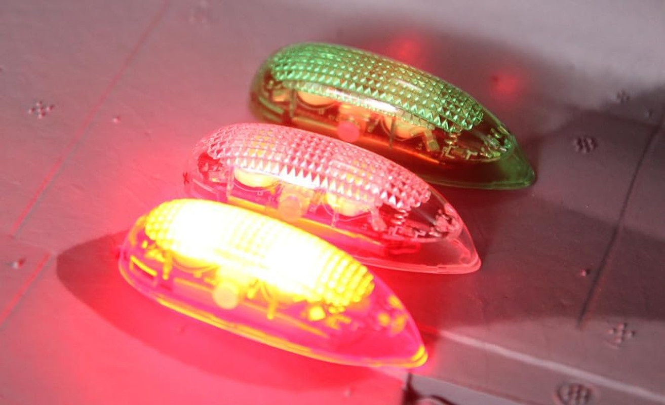 3Pcs/Set LED Light Kit for RC Plane Jet Airplane Aircraft Fix Wing Quadcopter, R