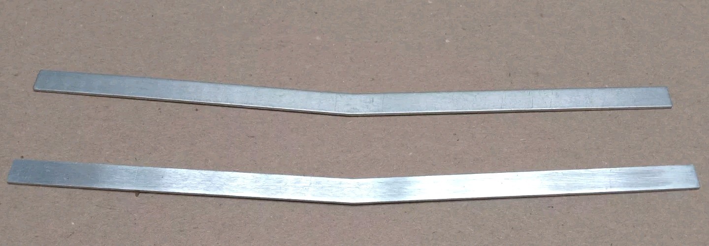 Great Planes Spirit Alum037 Aluminum Wing Joiner Bar – X2 – NEW!