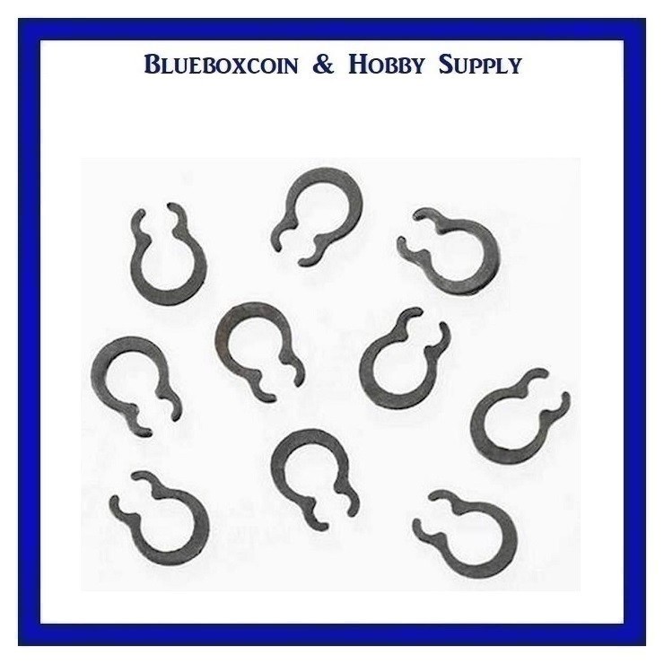 GREAT PLANES C-CLIP FOR 3MM RIMFIRE MOTOR SHAFTS (PKG. OF 10)( PART # GPMG1430 )