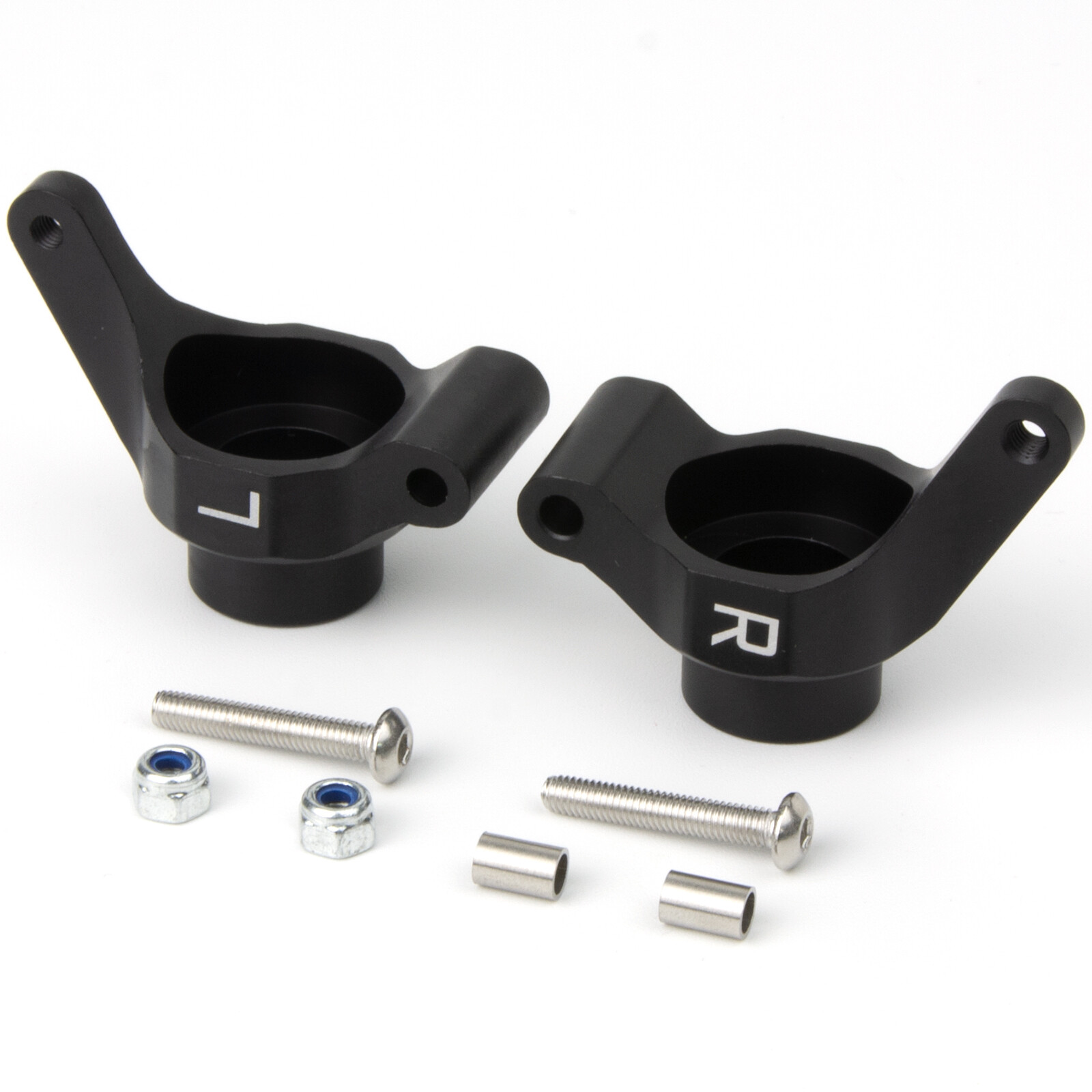 RC Aluminum Rear Hub Knuckle Arms (L/R) For Tamiya TT-02B DF-02 Chassis Parts