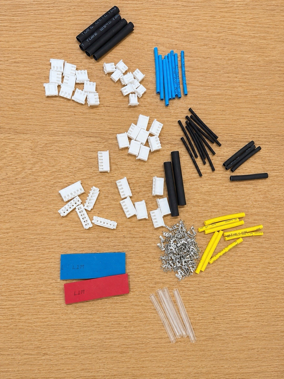 Arduino JST XH Builder Kit XH-2Y to XH-6Y + Crimps Heat Shrink