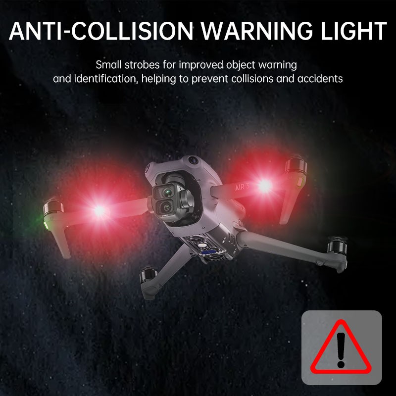 Strobe Light LED Flashing Lamp for DJI Mini 4Pro/Air 3/Mavic Series Drone RC Car