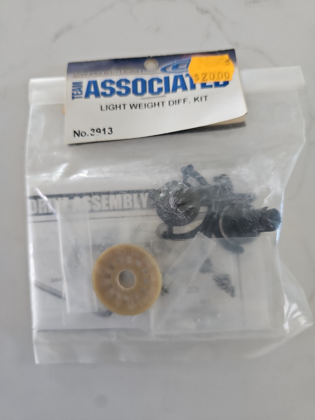 NEW Diff Rebuild Kit for 3913 suit Team Associated Parts #3909