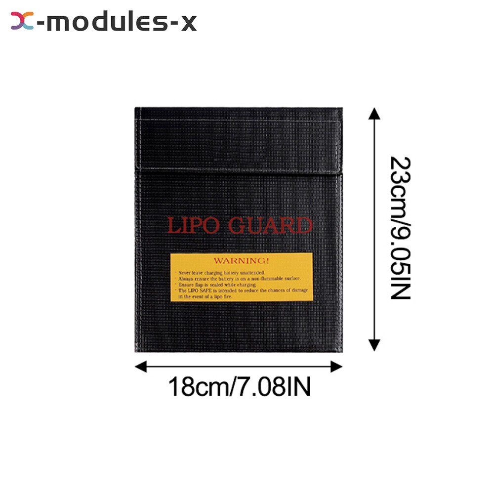 Fireproof High Quality RC LiPo Battery Safety Bag Safe Guard Charging Sack 2Size
