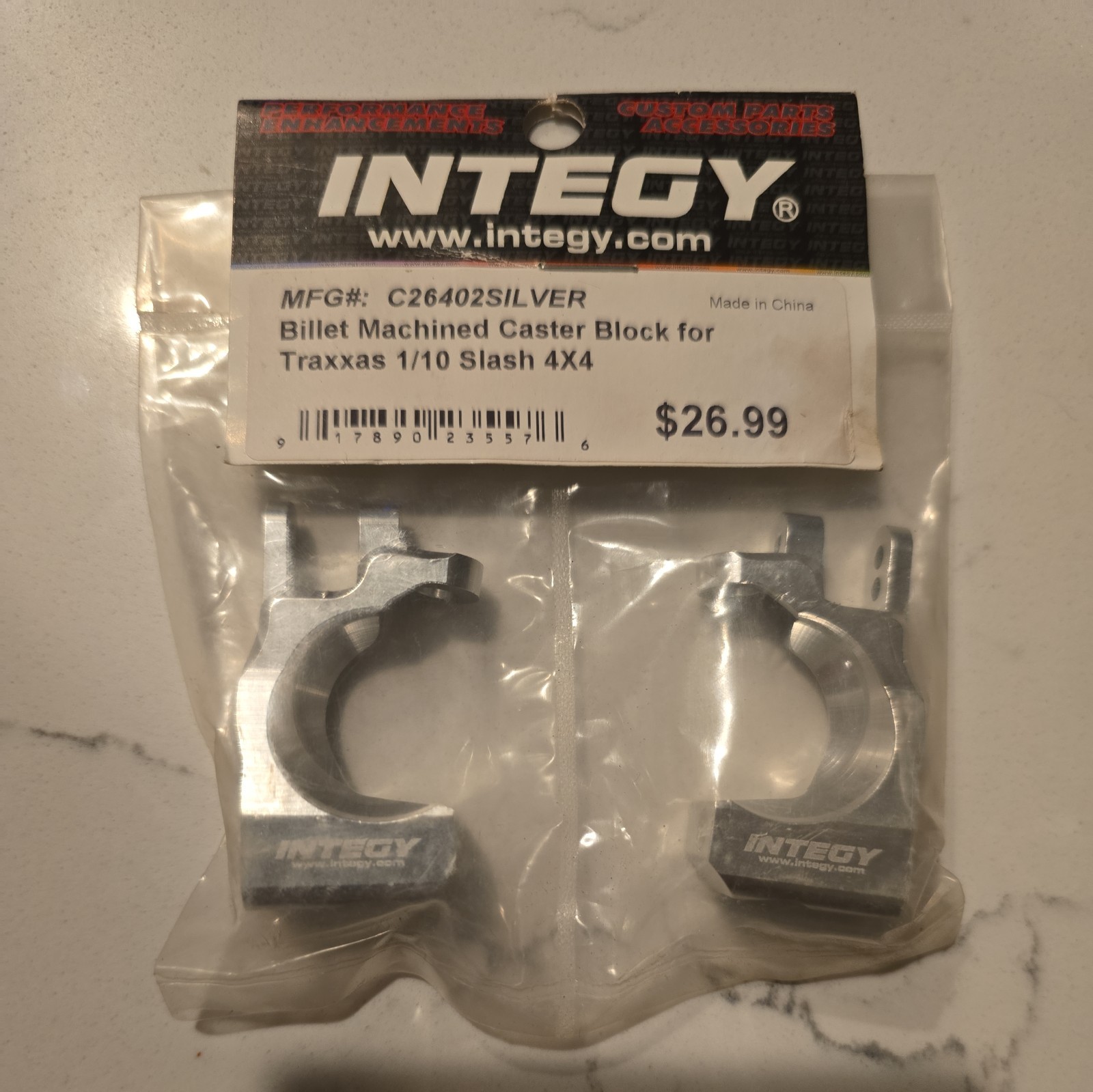 Integy Machined Caster Block for Traxxas 1/10 Slash 4×4