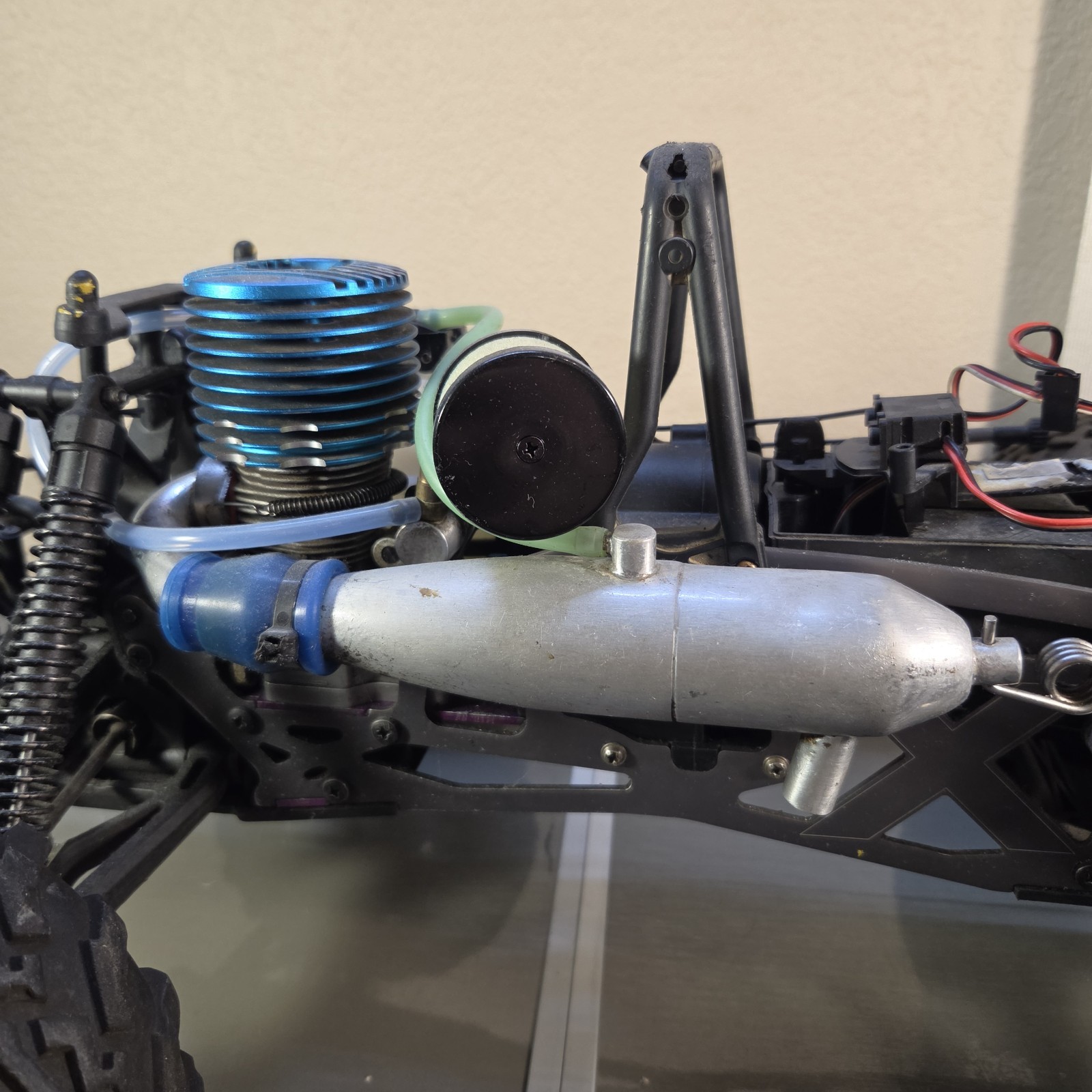 Hpi Savage With A Mach .26 nitro Engine. (No Radio) Parts Or Repair.