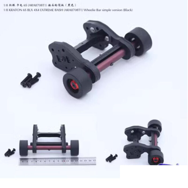 Wheelie Bar+Rear Bumper For 1/8 KRATON 6S BLX 4×4 Extreme Bash ARA8708T1 RC Car