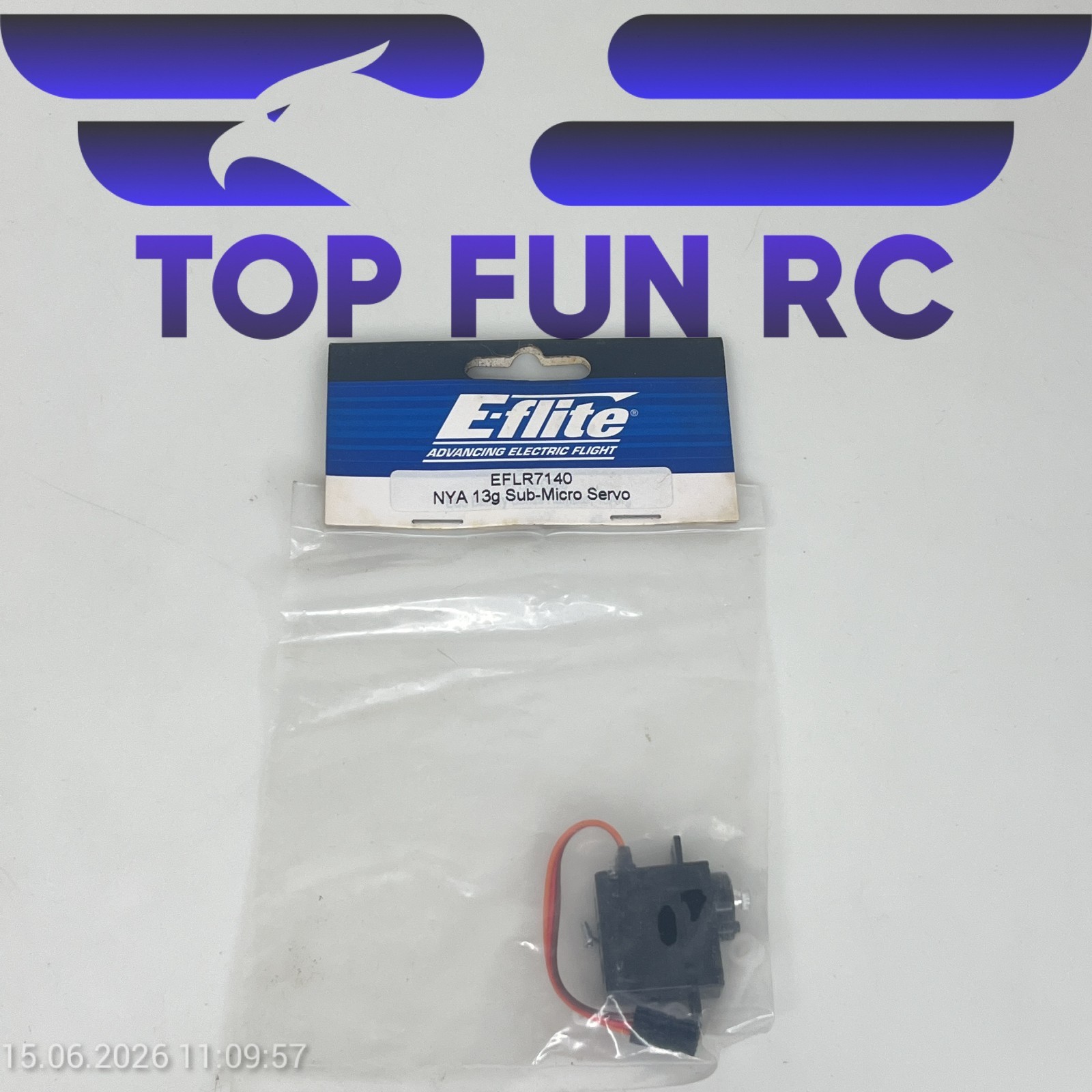 E-flite EFLR7140 NYA 13g Sub-Micro Servo – EP