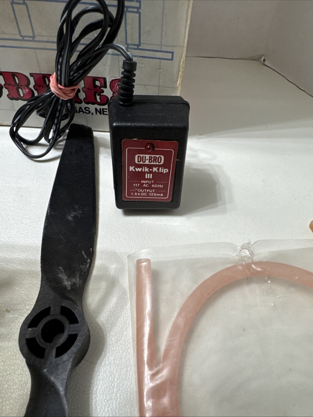 Vintage Gas Powered Airplane Parts Lot JR Circus 6 Remote Control Included