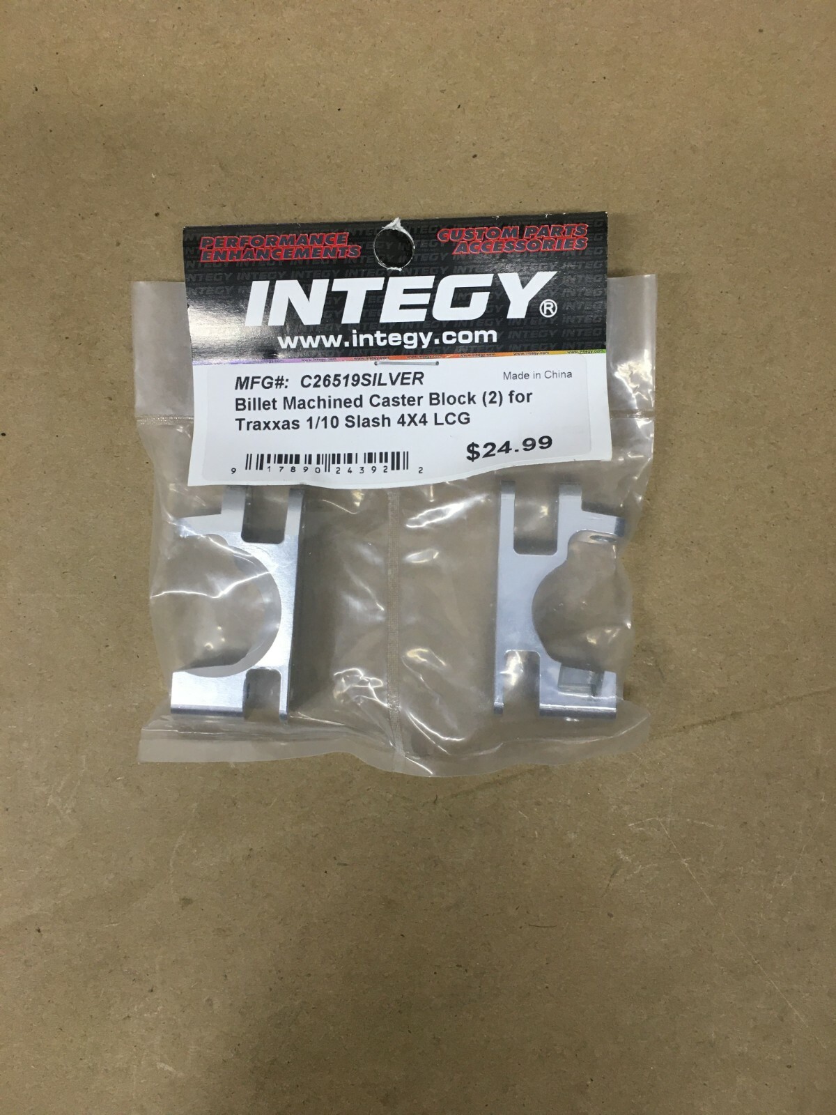 Integy Machined Caster Block for Traxxas 1/10 Slash 4×4 LCG