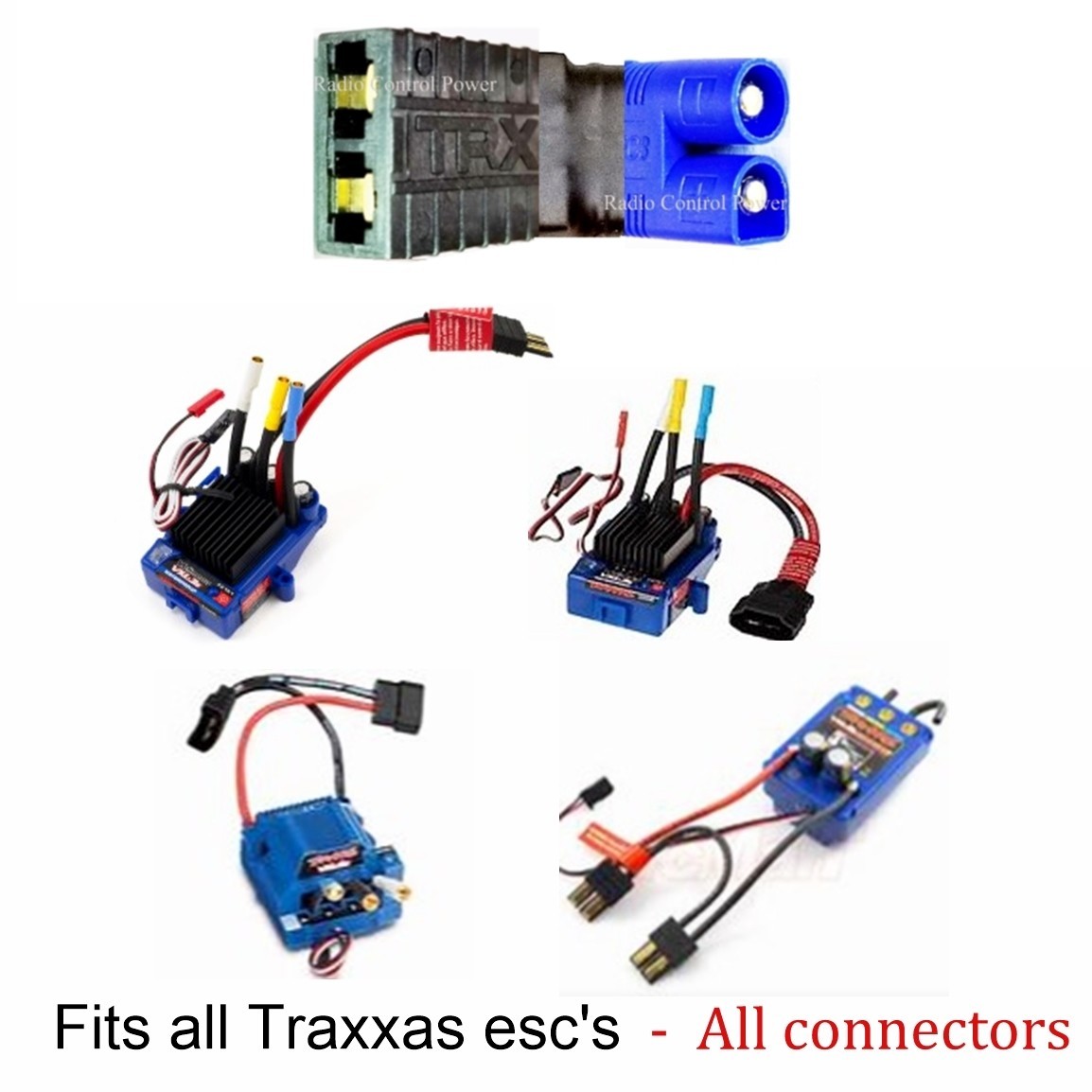 RCP Adapters TRX Male to EC3/IC3 Female or TRX Female to EC3/IC3 Male No Wire