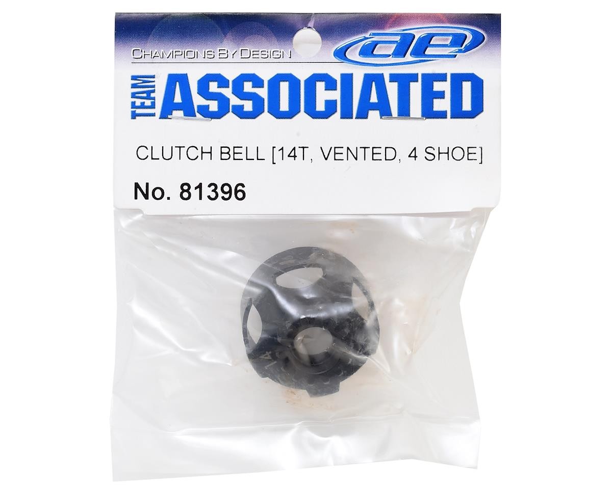 Team Associated 4-Shoe Vented Clutch Bell (14T) [ASC81396]