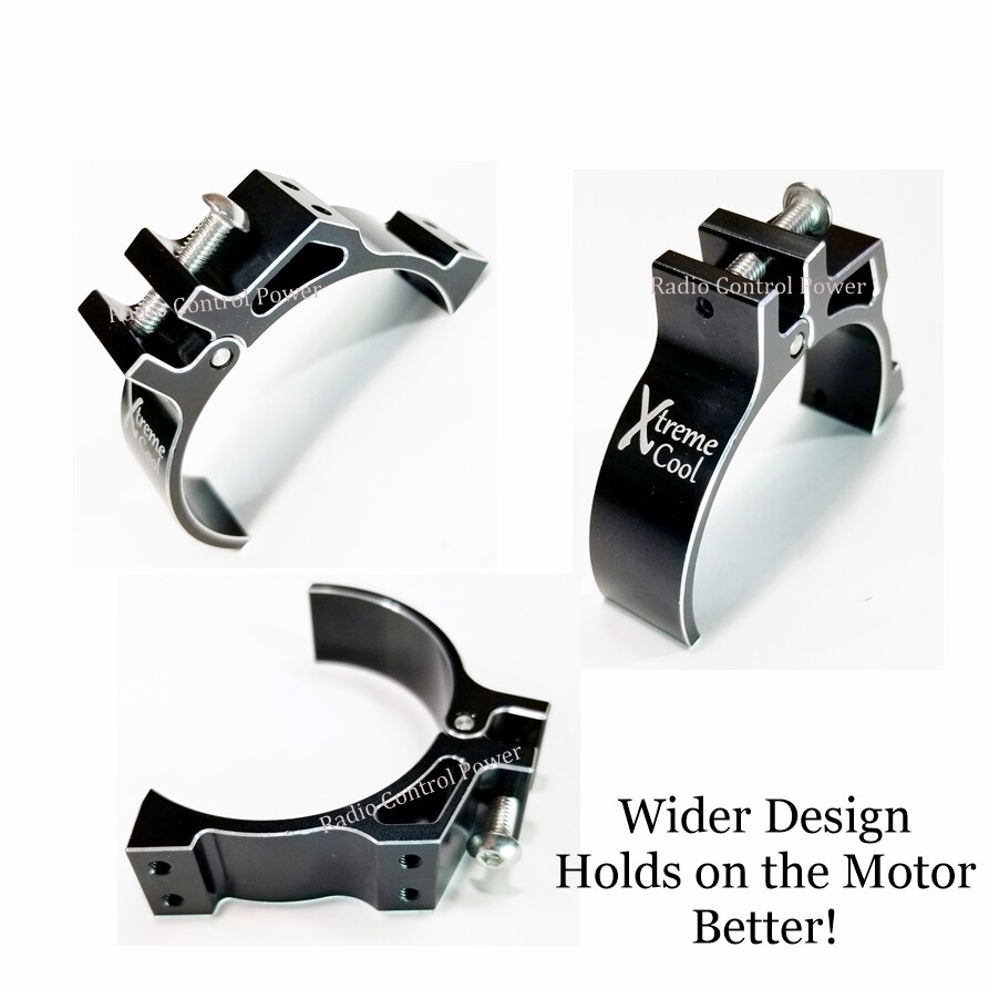 RCP Xtreme Cool Fan Mount Bracket Fits 40-42mm, 45-49mm, or 56mm Diameter Motors