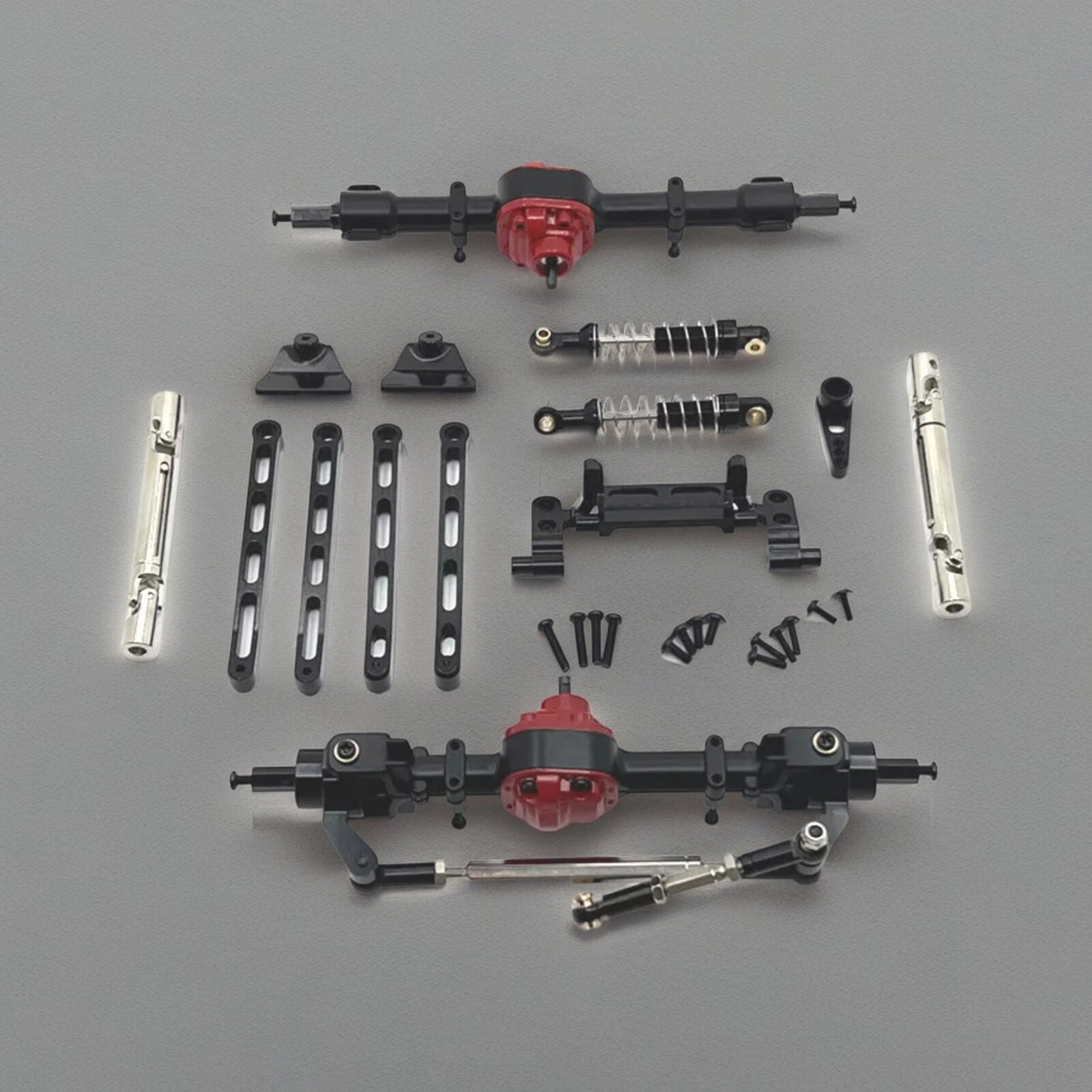 For 1/12 MN82 LC79 MN78 RC Upgrade Parts Full Car Metal Assembly Kit Replacement