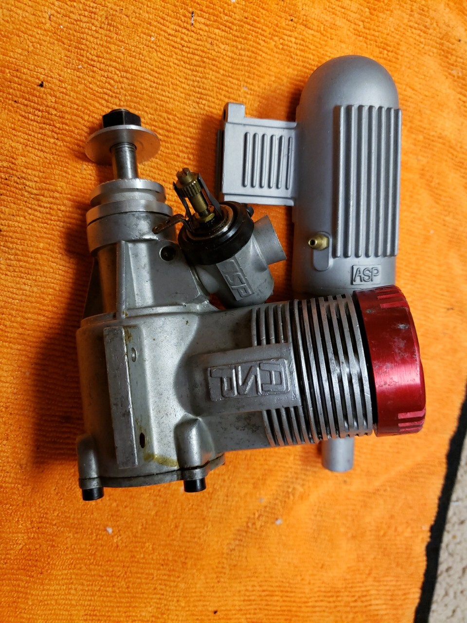 ASP Engine – ASP 108 ABC Red Head RC motor – Nice – NL24