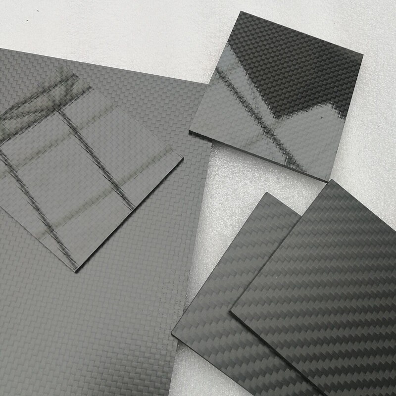 0.5 1 2 3 3.5 4 5 6mm Thick 300x400mm 100% 3K Carbon Fiber Plates For Auto-Parts