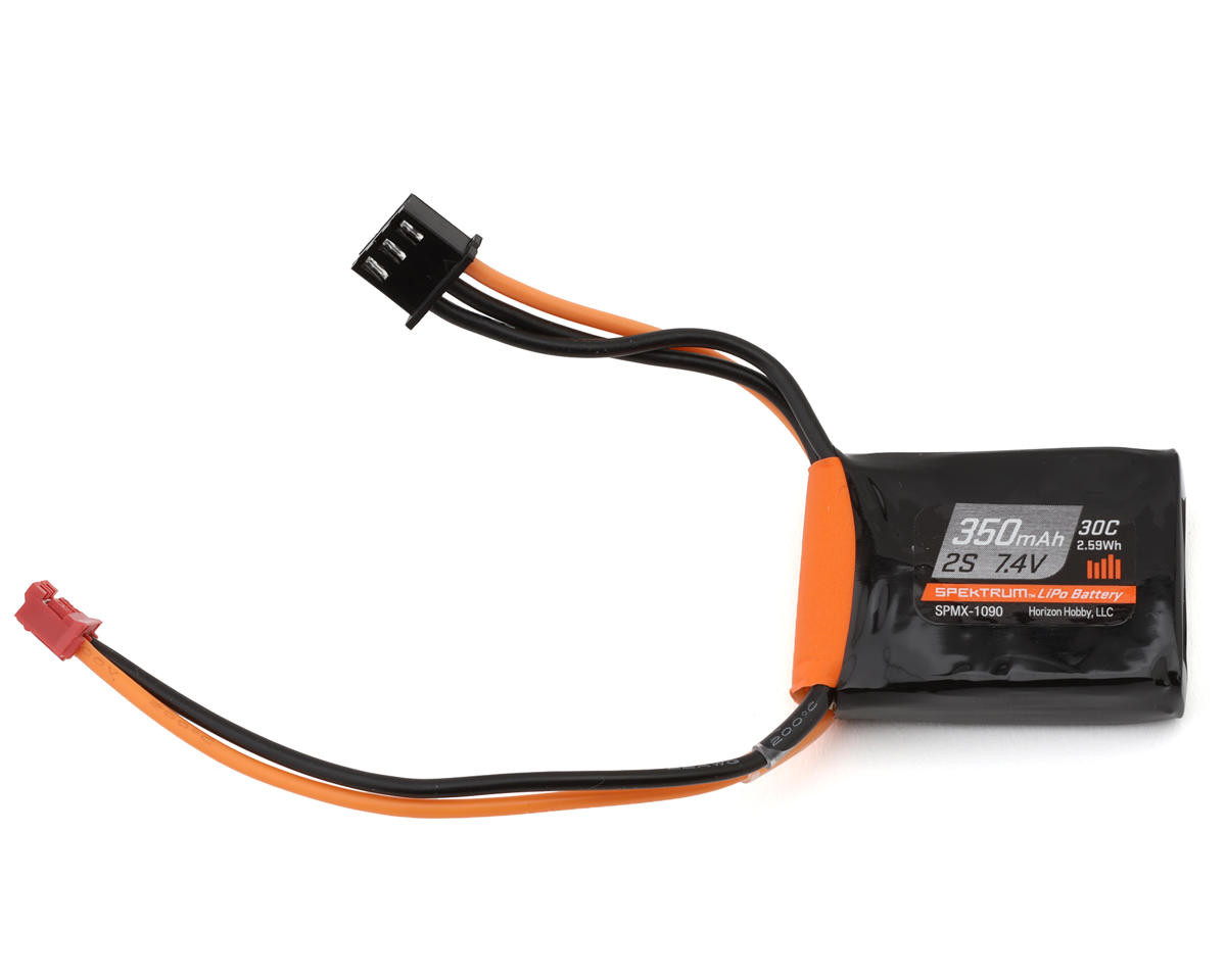 Spektrum RC 2S 30C LiPo Battery Pack (7.4V/350mAh) w/PH2.0 Connector [SPMX-1090]