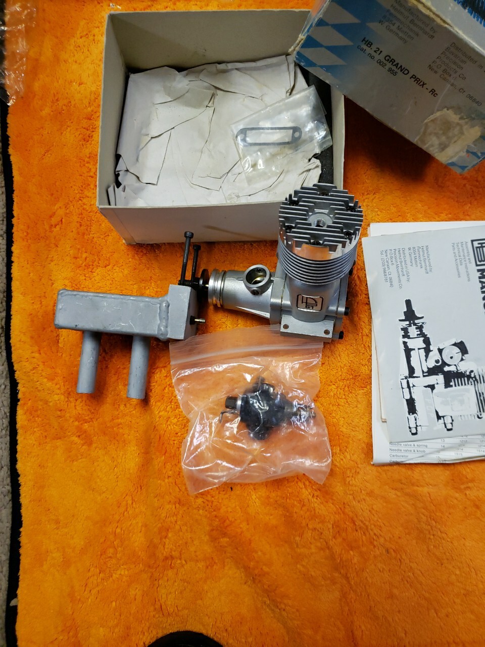 HB Engine – HB 61 RC W/HB Carb – Made in Germany – New