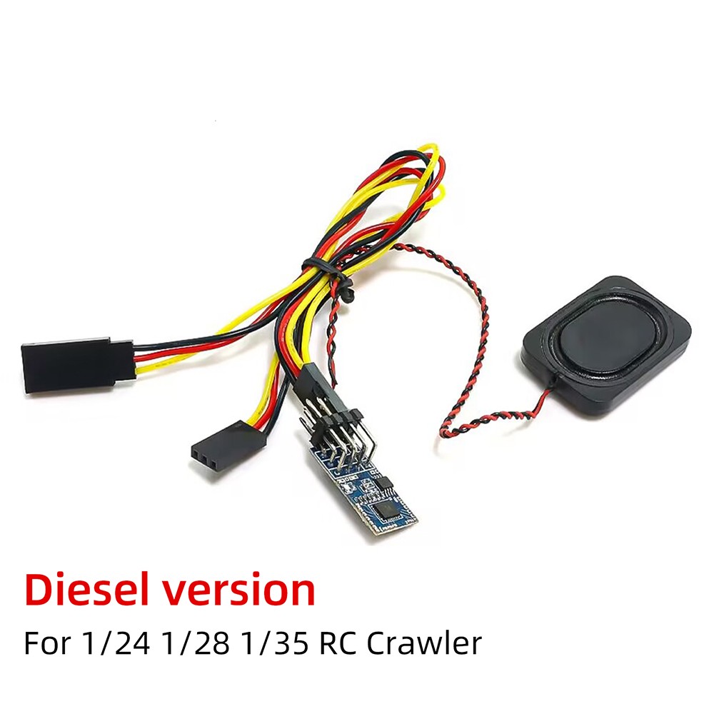 9IMOD RC Car Simulation Sound Effect 4M RAM For 1/28 1/24 1/18 RC Crawler Trucks