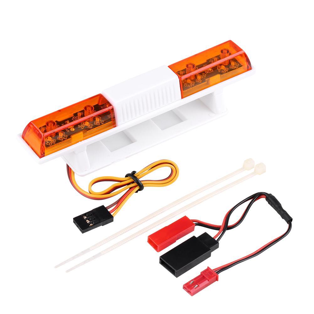 Colorful LED Flashing Light Bar Simulation Automotive Lights RC Alarm Lights