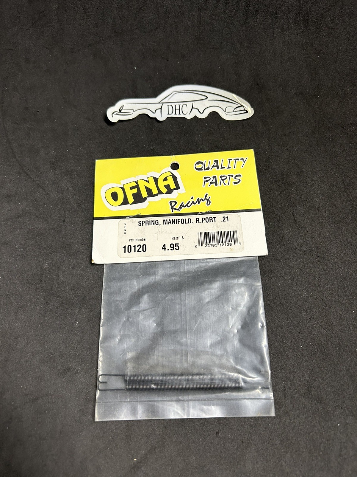Ofna Vintage RC Car Part # 10120 Exhaust Manifold Spring For R-port .21 (2)