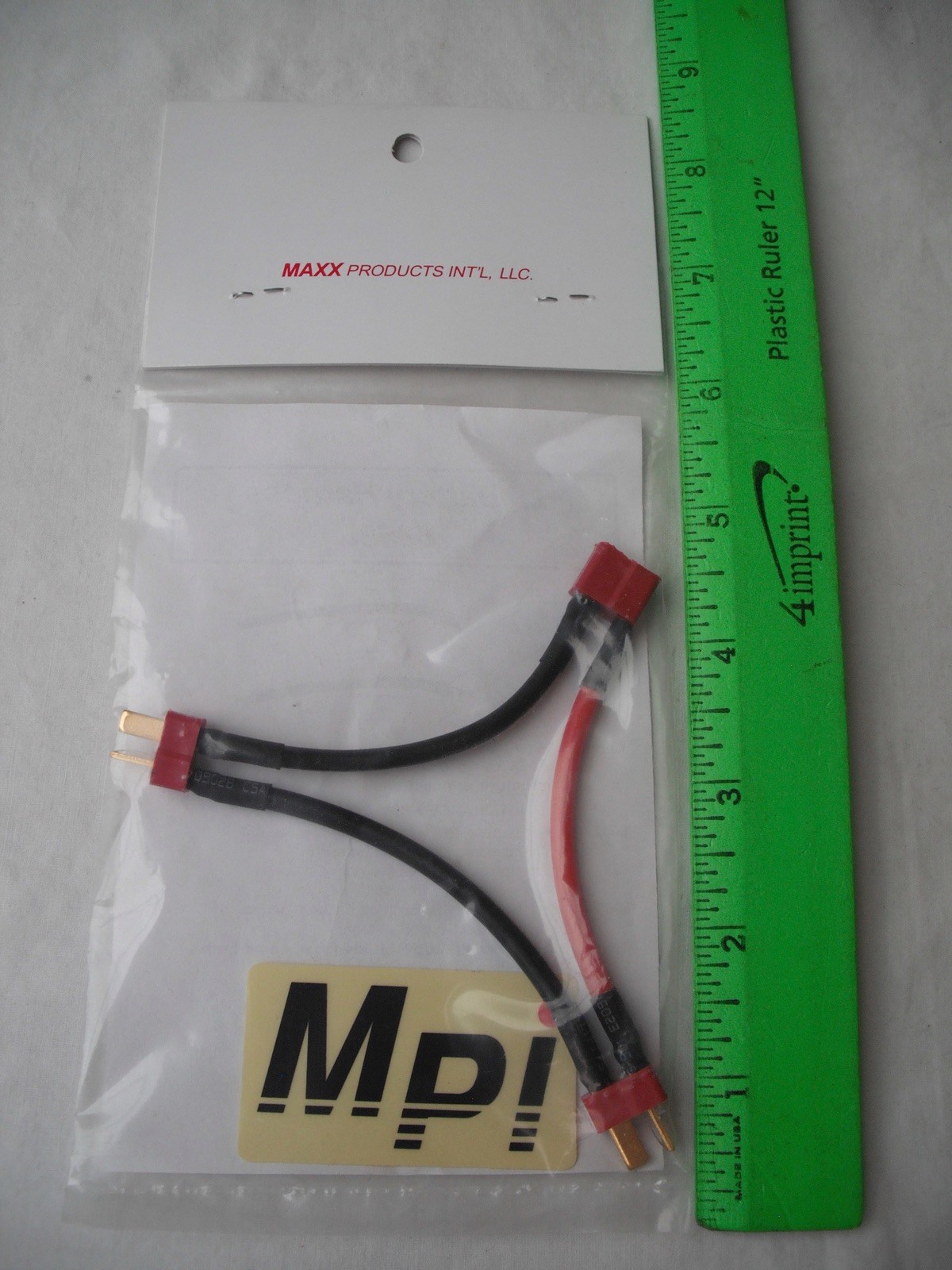 Lot of 2 Maxx Products Mpi 6952, 2S Battery Harness, Wire, RC R/C Plane Airplane