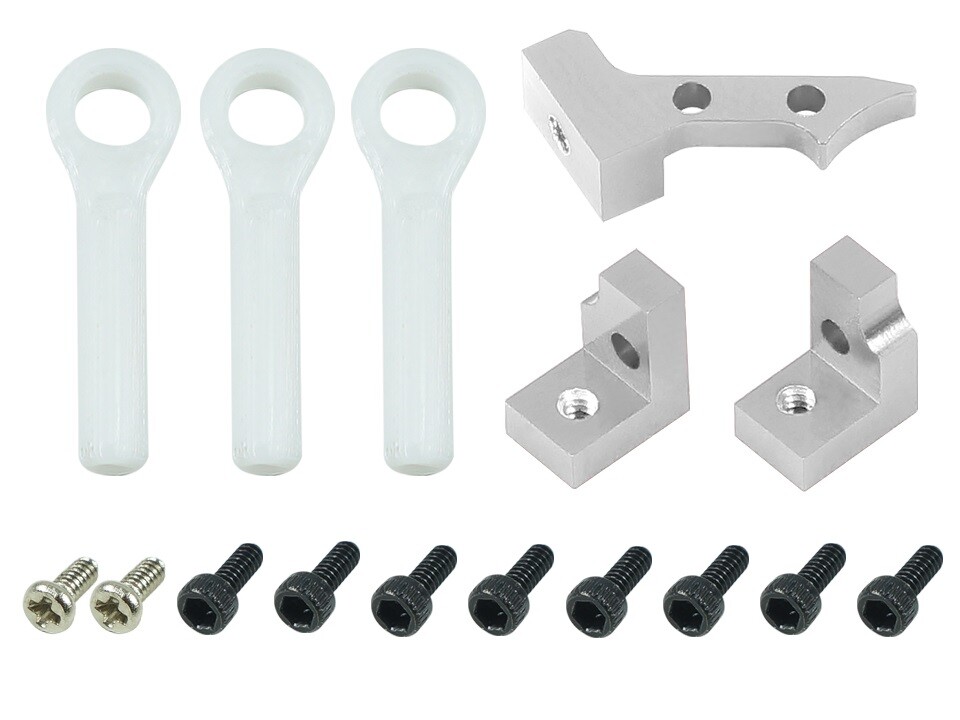 Microheli EMAX ES08MD II Servo Mount Set (for MICROHELI frames – WLTOYS V950)