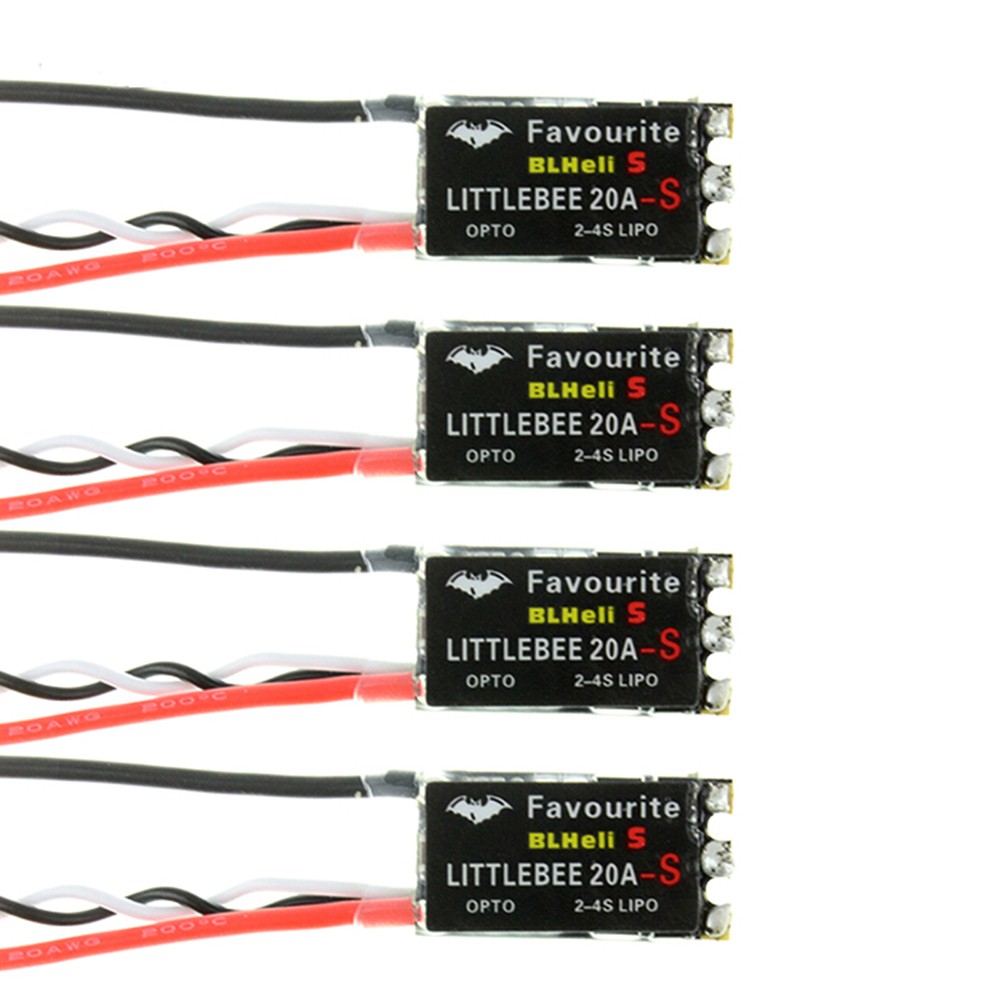 9IMOD RC Drone Favourite FVT LittleBee 20A/30A ESC BLHeli_S OPTO 2-6S Brushless
