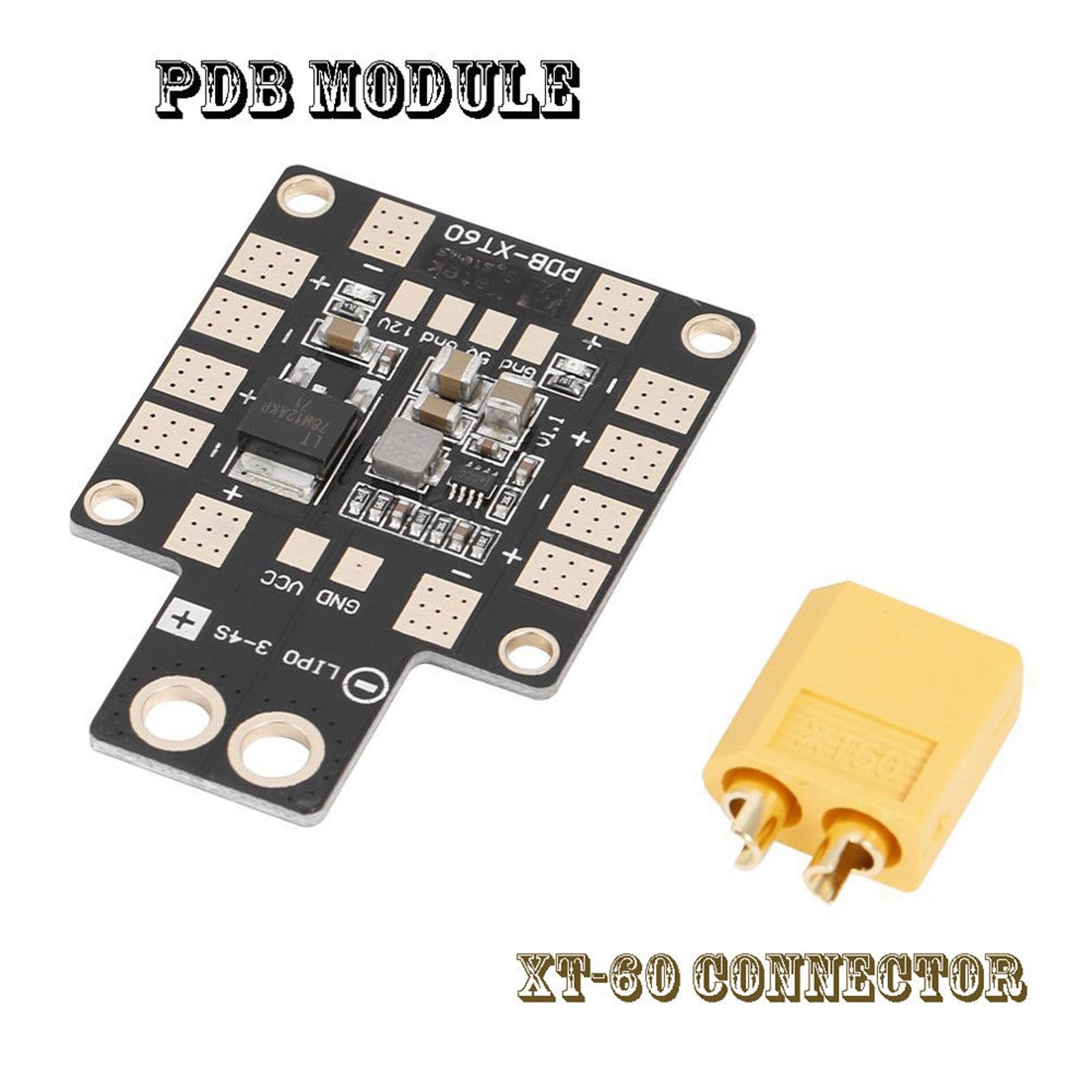 RC Drone Dual BEC PDB XT60 Board Mudule Power Distribution Board Power For FPV D