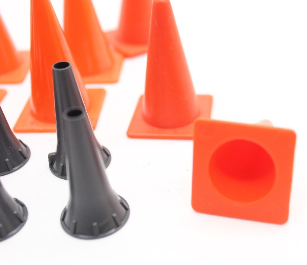Lot of 1/10 Scale Traffic Cone Orange For RC Cars Crawlers Drifting