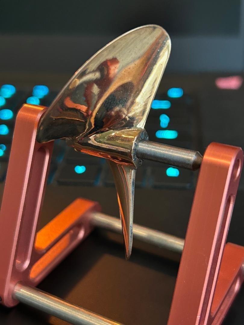 ABC 60×76 2-Blade Competition Prop Beryllium Copper Finished A+ #404