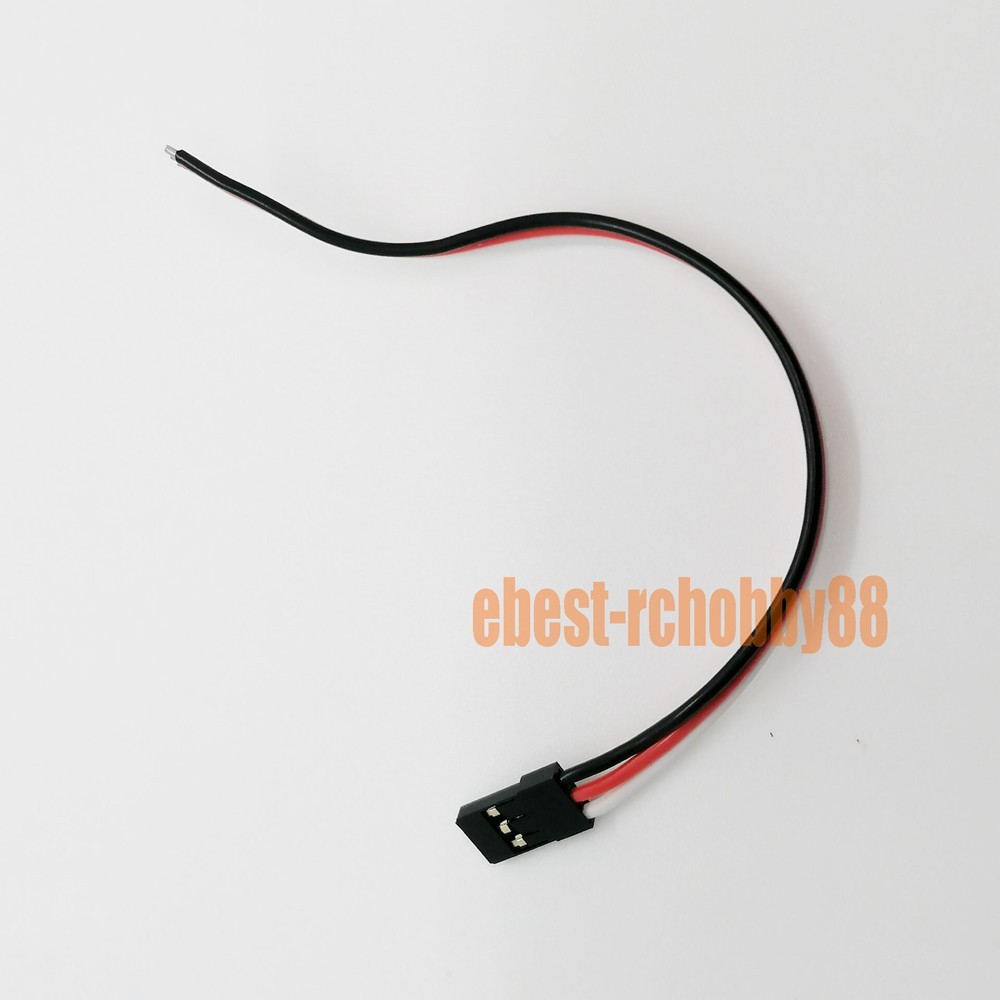 50 pcs DIY-JR Male Servo Plug 150MM 20AWG 100Cord Tail Pigtail Connector Cables