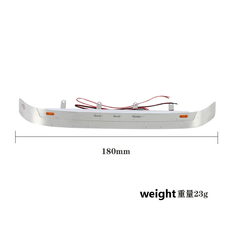 LED Sun Visor Light for 1/14 Tamiya RC Truck Car VOLVO FH16 56360