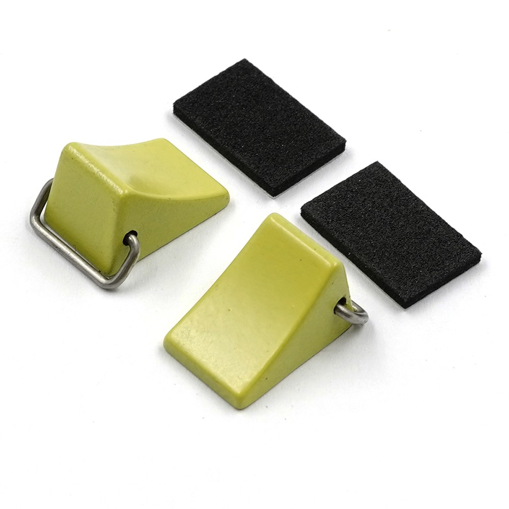 YR Scale Accessory Alloy Anti-skid Tire Stopper 2pcs For 1/16 1/18 YA-0722YW