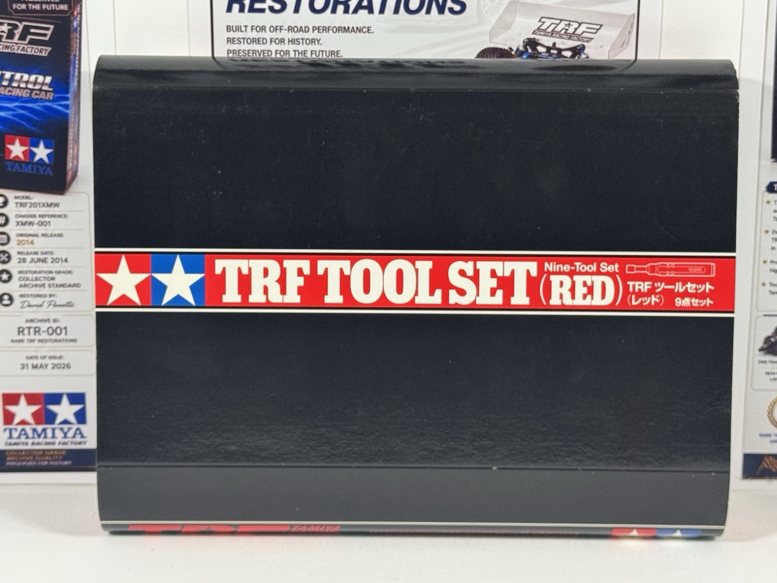 Tamiya TRF Tool Set Red 49292 Rare World Champion Team RC Tool Kit Japan