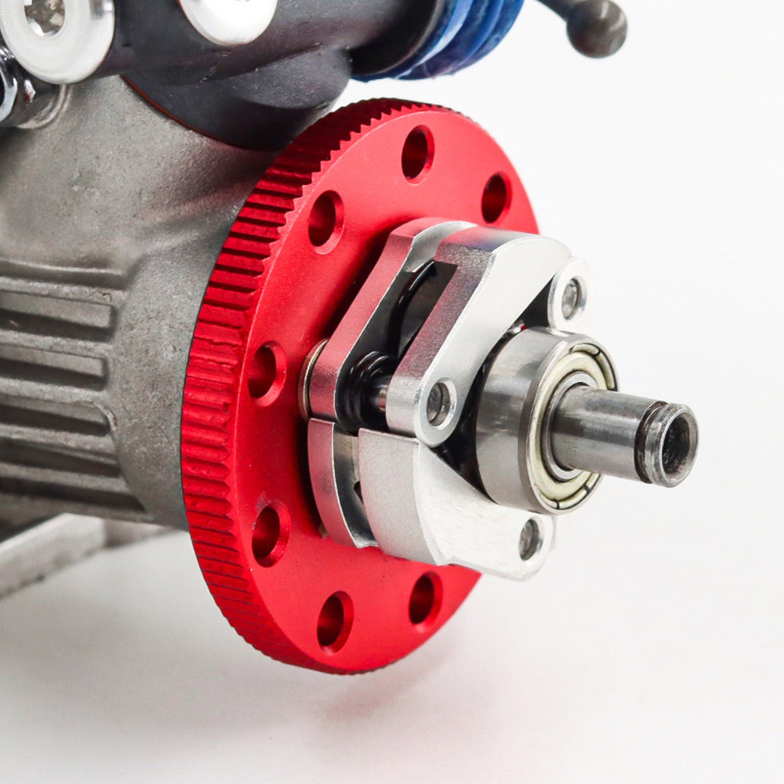 New Aluminum Clutch Flywheel Kit Replacement Parts For TRAXXAS 1/10 Nitro RC Car