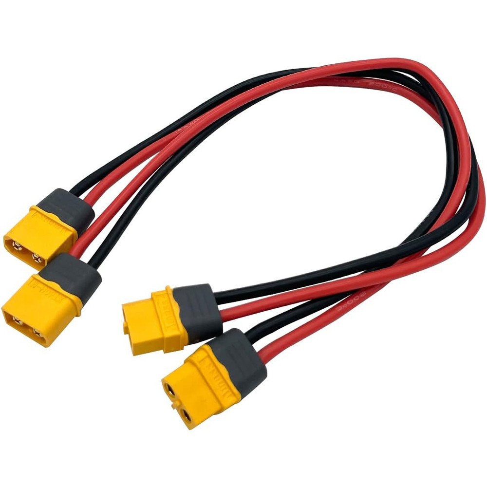 10CM-50CM XT60 Cable Connector Male Female XT60H Plug 14AWG 12AWG Silicone Wire/