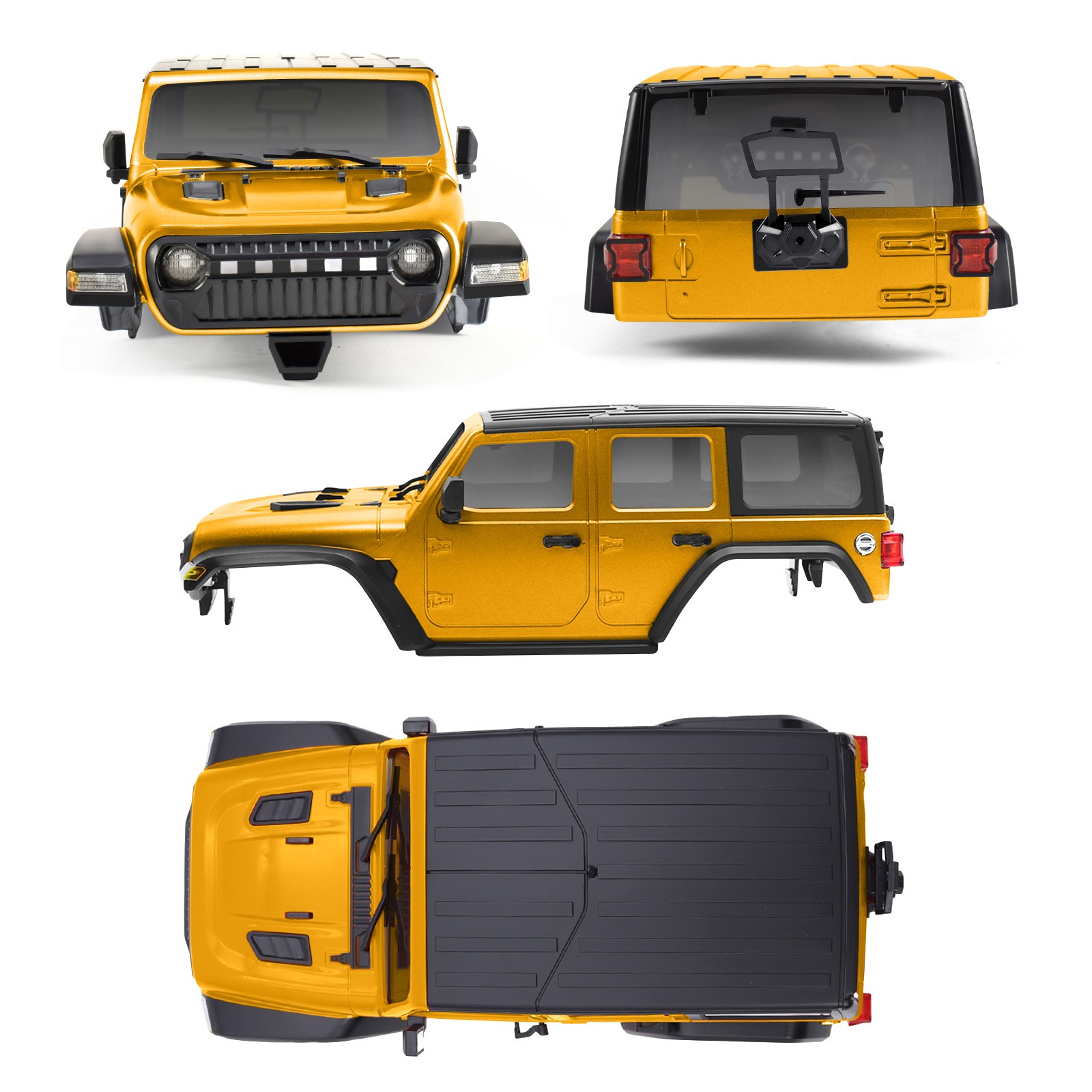 AUSTAR RC Car Shell 1:18 Car Casing Pickup Body Shell For 1/18 RC Crawler Car