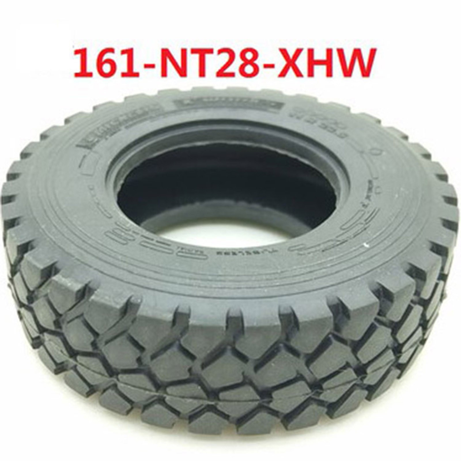 2* Rubber Tyre Tires for Tamiya 1/14 770S 56368 Trailer RC Truck Buggy Car Parts