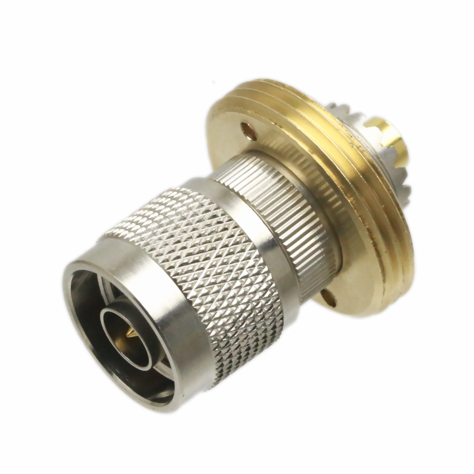 NMO Mount connector 5/8″ hole to N male adapter UHF/VHF Antenna Radio motorola
