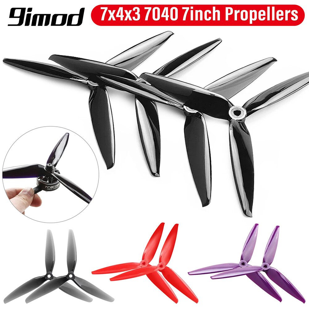 HQProp 7040 CW CCW Propeller 7-15″ Blades Props for RC FPV Racing Drone